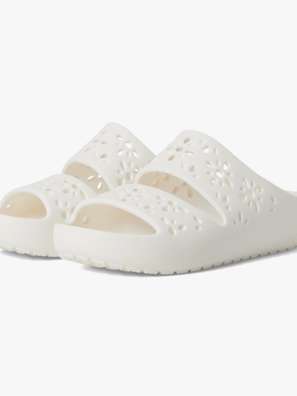 Women's Floral Crocs Sandals